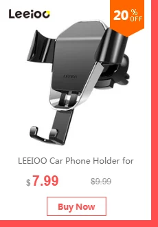 LEEIOO магнитный автомобильный держатель для телефона для iPhone 7 8 xiaomi универсальное магнитное крепление вращающаяся подставка для мобильного телефона Поддержка в автомобиле