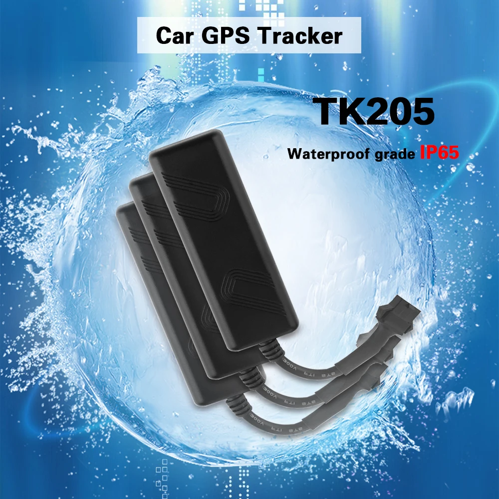 TK205 автомобильный мотоцикл электрический автомобиль GPS локатор трекер