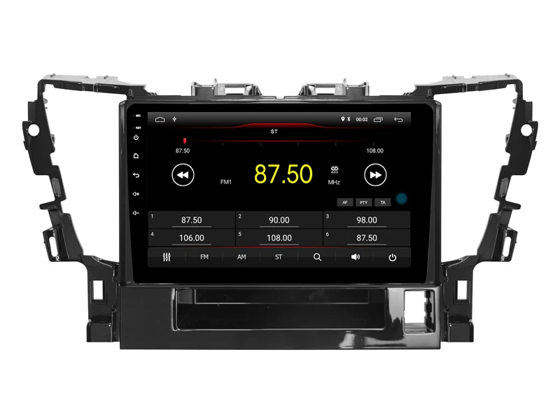 Deluxe Edition 10 &quotэкран 2din автомобильный Android 9 0 плеер для Toyota ALPHAR 2015 планшет 4G Lite sim