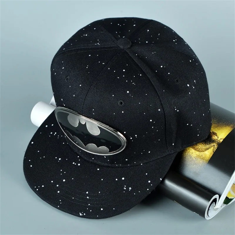 Minhui новинка 2015 Мода Бэтмен Хип-хоп Кепки Для мужчин женщин Snapback S Бейсбол Кости