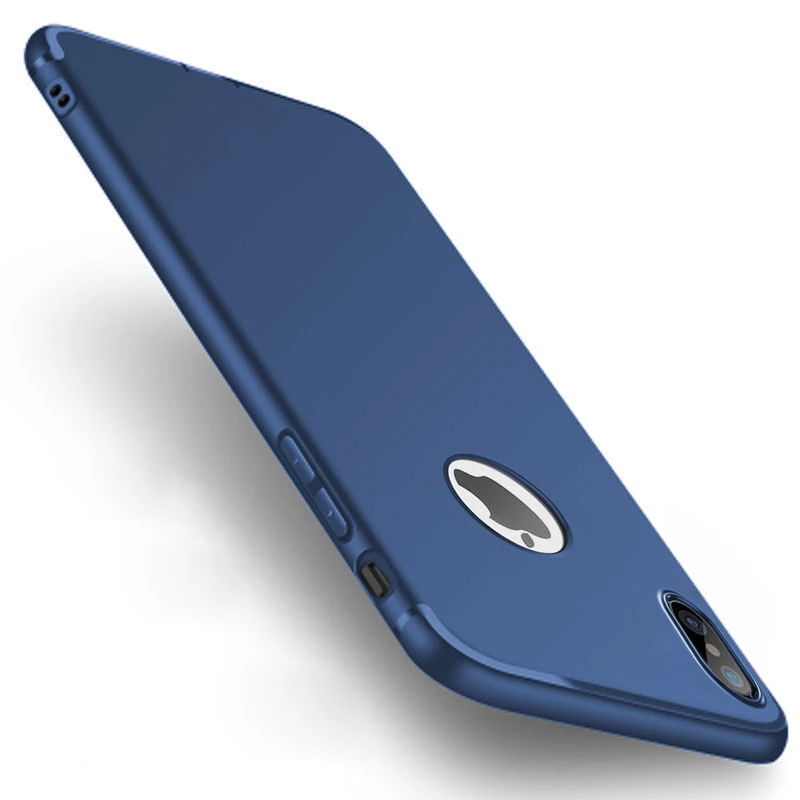 Connics мягкий чехол для телефона IPhone X простой тонкий протектор Чехлы ТПУ
