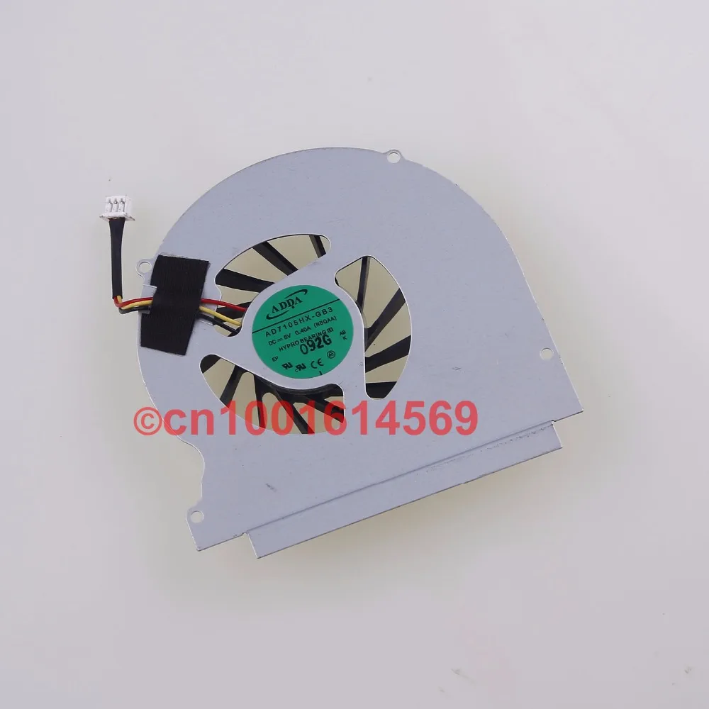

Лучшая цена Китай Подлинная ADDA AD7105HX-GB3 5V 0.4A 3-контактный вентилятор ЦП для Toshiba Satellite M600 P745 KSB0505HB Бесплатная доставка