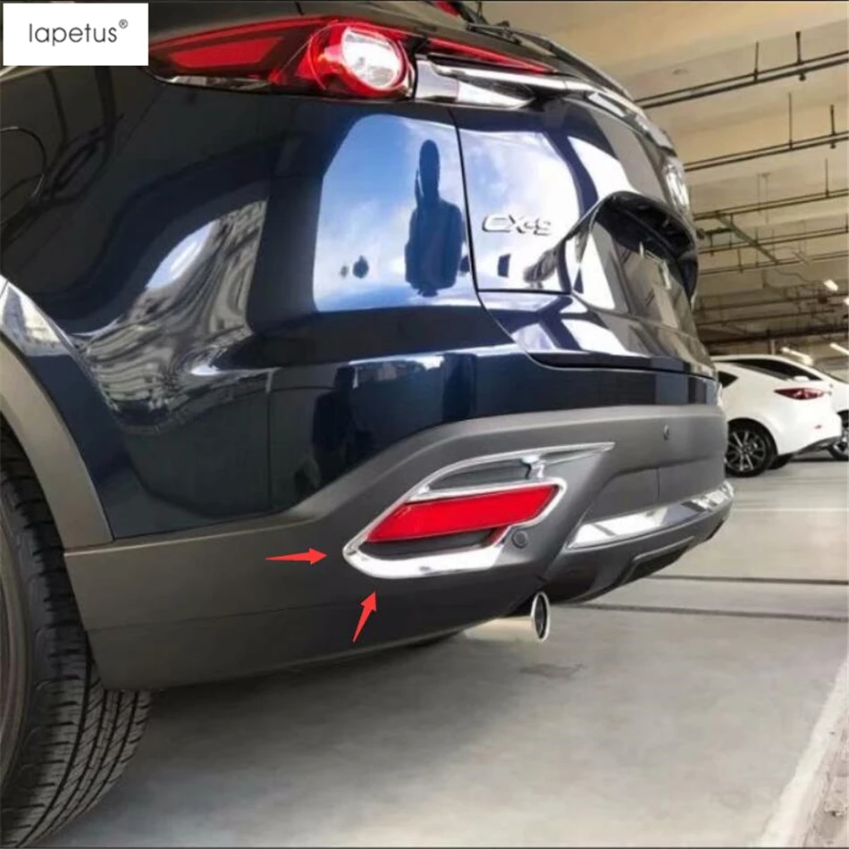 Аксессуары Lapetus подходят для Mazda CX 9 CX9 2017 2020 ABS задние противотуманные фары