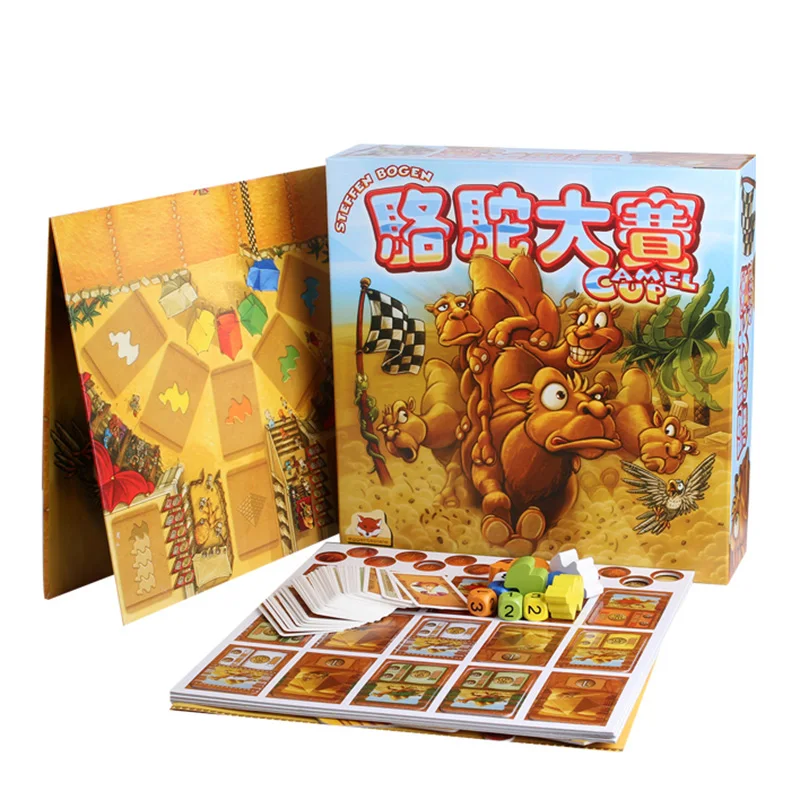 Настольная игра Camel Up 2 8 игроков семейные/вечерние лучший подарок для