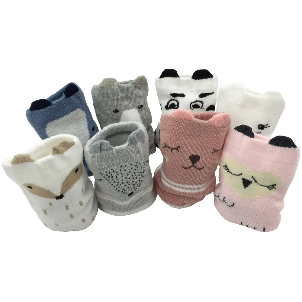 4 пара/лот детские носки брендовые Детские для мальчиков и девочек Носки с