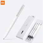 Ручки для подписи Xiaomi Mijia MI, 9,5 мм Гладкие швейцарские стержни PREMEC и японские чернила MiKuni, стержни Mijia, черные стержни