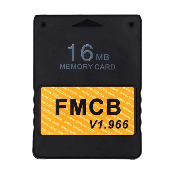 FMCB 16MB v1.966 Карта памяти Bitfunx Free McBoot v1.966 8 Мб/16 Мб/32 Мб/64 МБ для PS2 FMCB версии 1,966 - Цвет: FMCB 16MB v1.966
