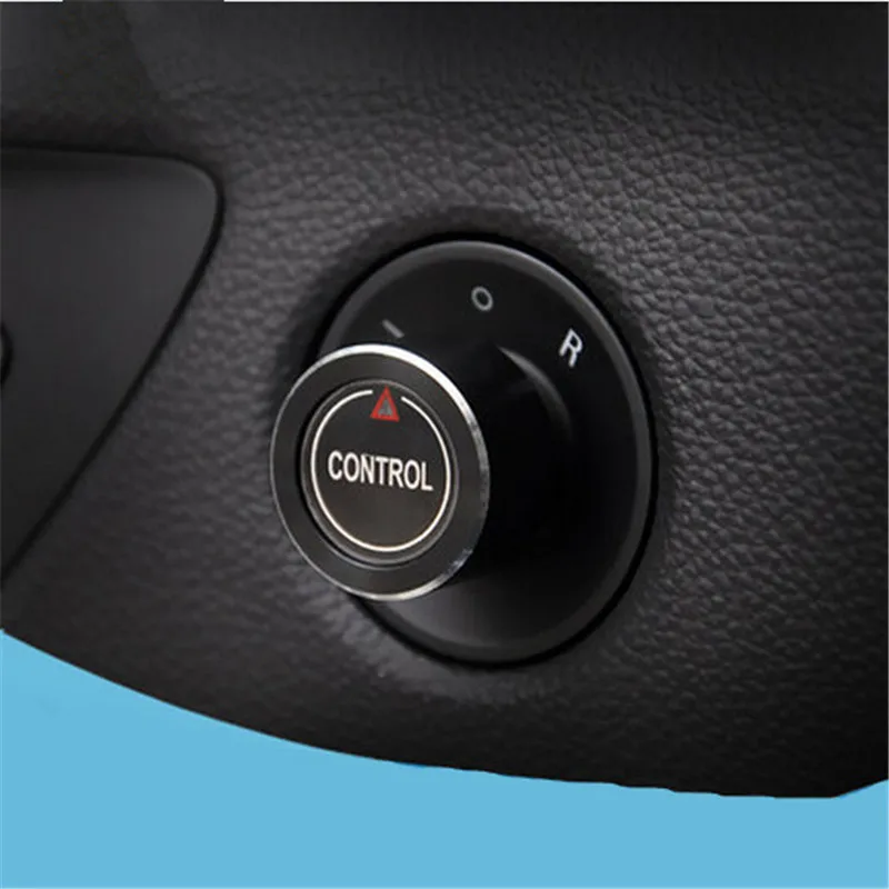 Автомобильный Стайлинг чехол из алюминиевого сплава с кнопкой на окно для Chevrolet