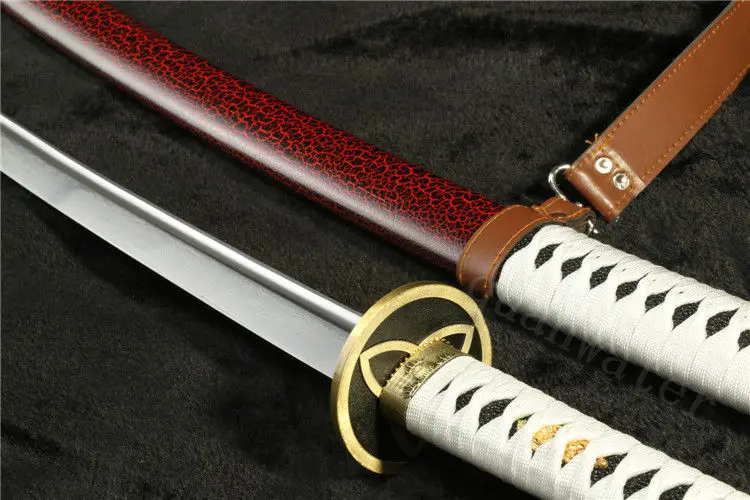 Дамаск сложенном стали оболочка ходячих мертвецов Michonne меч катана реплика|katana