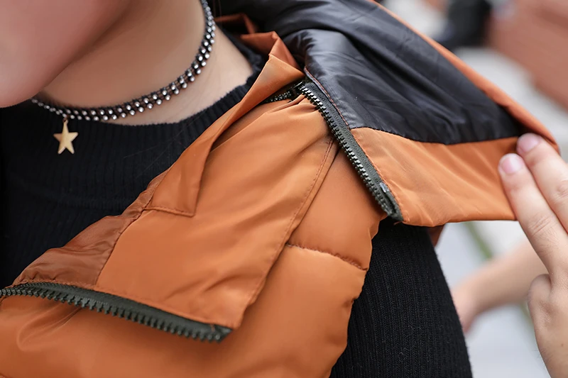 Женский жилет без рукавов WERTUIOP осенне зимний тонкий плотный большого размера 3XL