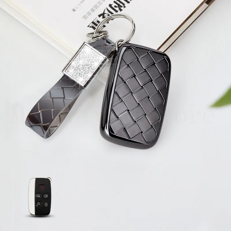 Чехол для ключей Land Rover New Evoque Sports version Discovery 5 Range Velar Freelander мягкая плетеная Сумка