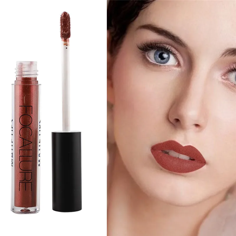Matte Lipstick Waterproof Long Lasting Lip Gloss Non-Stick Cup Liquid Moisturizer Smooth Stick |