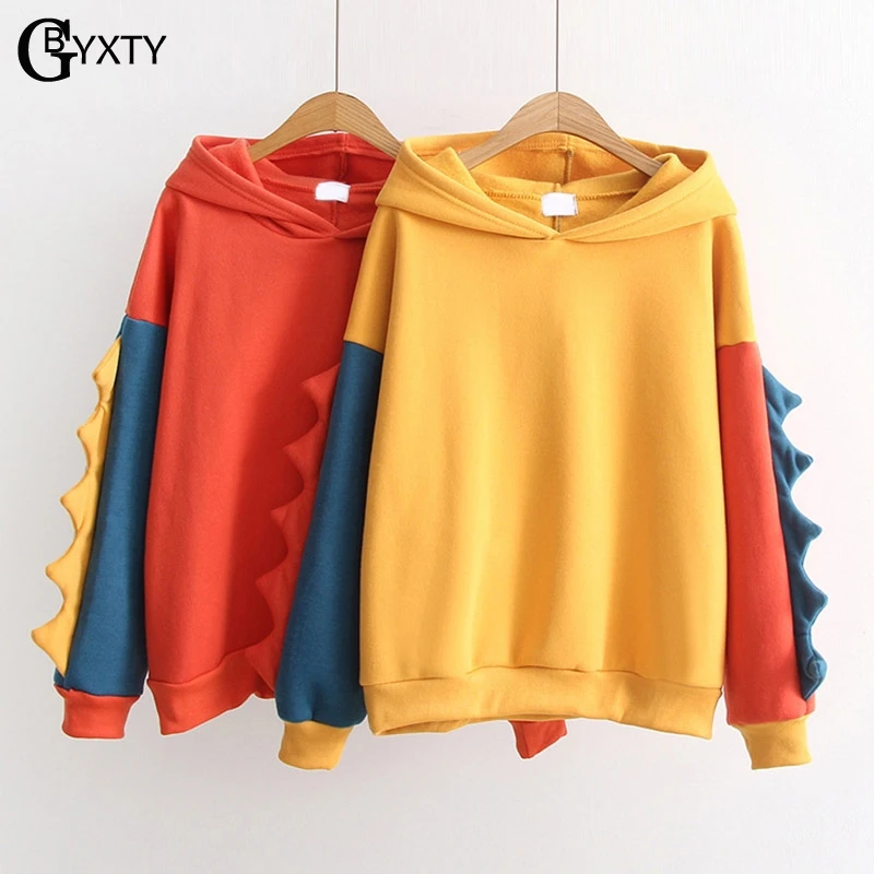 Толстовка с капюшоном GBYXTY sudadera mujer Женская толстовка из толстого флиса для осени