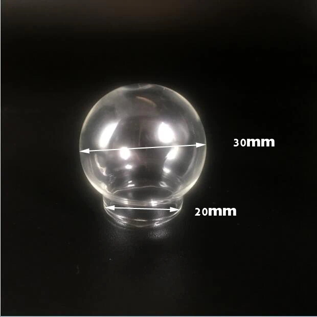 20pieces 30x20mm 25x15mm 20x15mm 20x12mm Transparent Globe Shaped Empty Bottles Wishing pendant For Gift Accessories | Украшения и