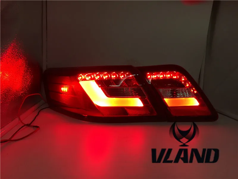 Автомобильный задний фонарь VLAND Factory для Camry светодиодный 2006 2011 с ДХО фонарь|led
