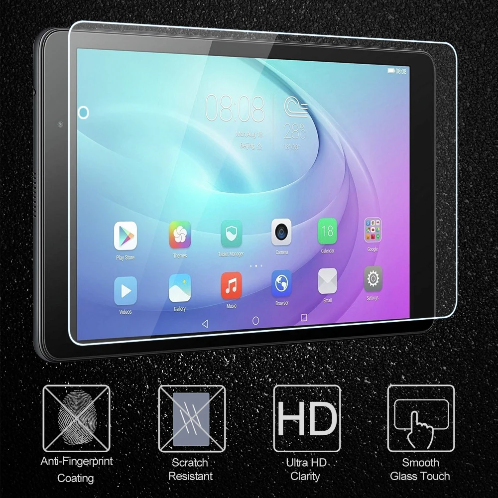С уровнем твердости 9 H закаленное Стекло для huawei MediaPad T1 7 0 8 6 10 дюймов T2 Pro дюймовый