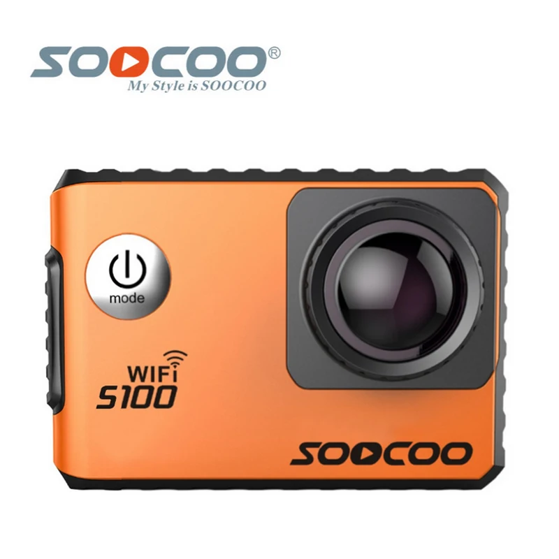 Оригинальная Спортивная Экшн камера SOOCOO S100 4K Wi Fi NTK96660 30 м водонепроницаемая