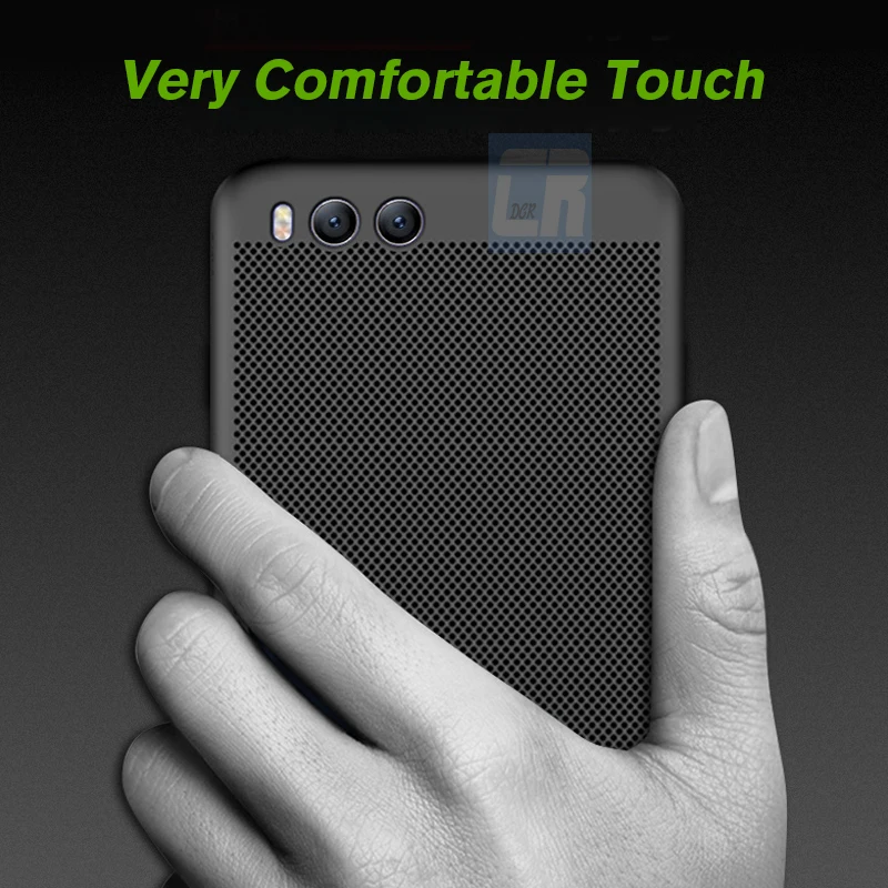 Phone Case for Xiaomi 8 SE MI Lite Mix 2S 3 Hollow Heat Dissipation Cases Hard PC Redmi Note 5A Prime 4X 6 Pro Back Cover |