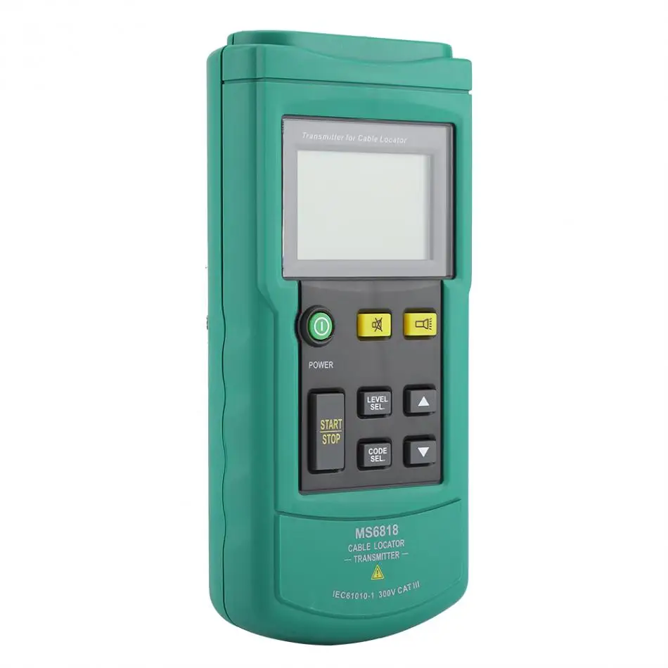1 компл. Porfessinal кабель локатор MS6818 12 V-400 V AC/DC кабель локатор металлоискатель трубы тестер Линии Трекер