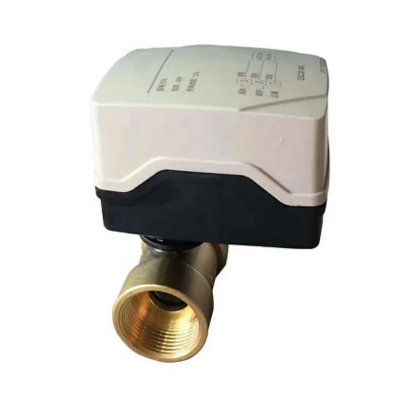 AC220V DN15 DN20 мини моторизованный шаровой клапан Водонепроницаемый Электрический