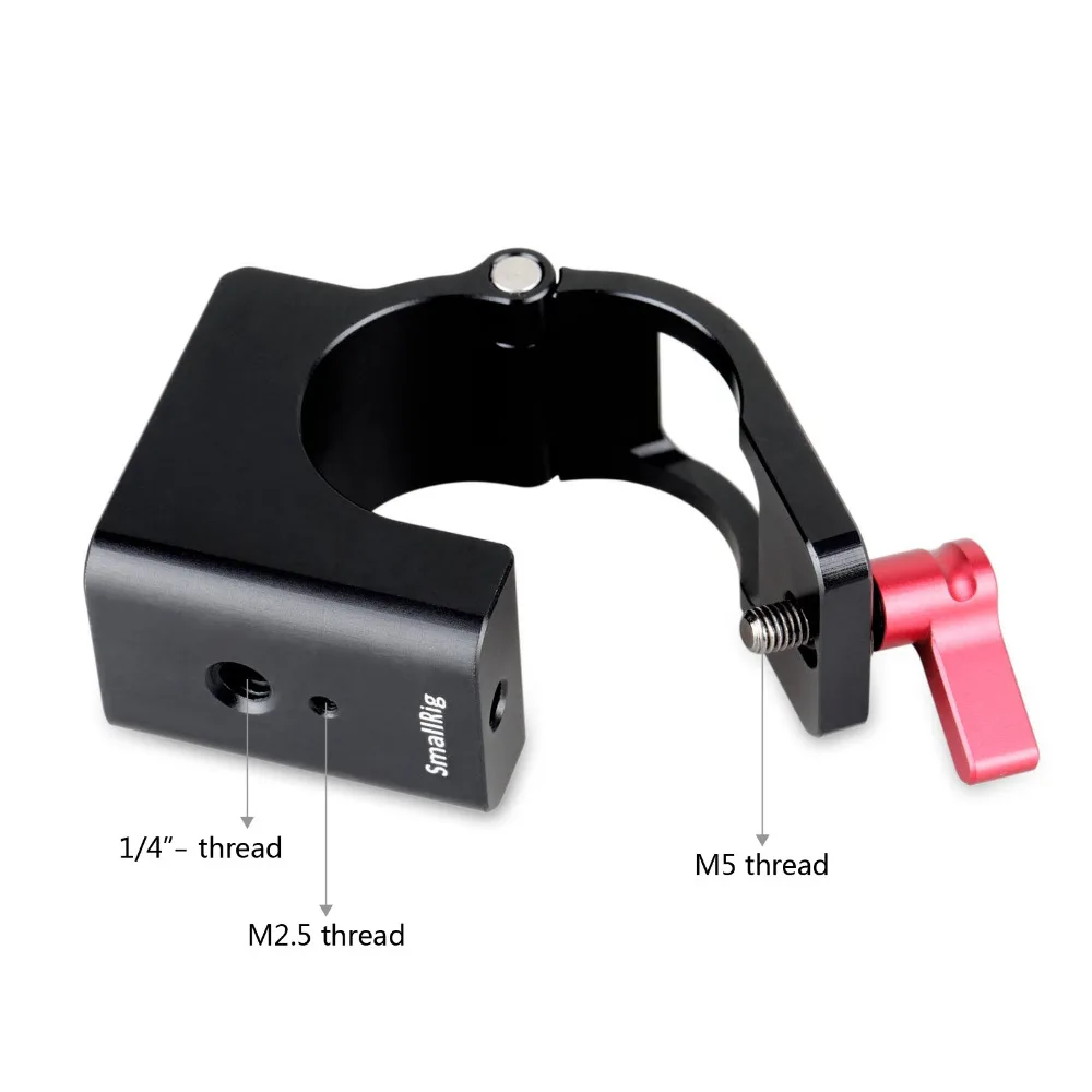 SMALLRIG 30 мм зажим стержня для DJI Ronin & FREEFLY MOVI Pro стабилизаторы с 1/4 3/8 резьбовыми