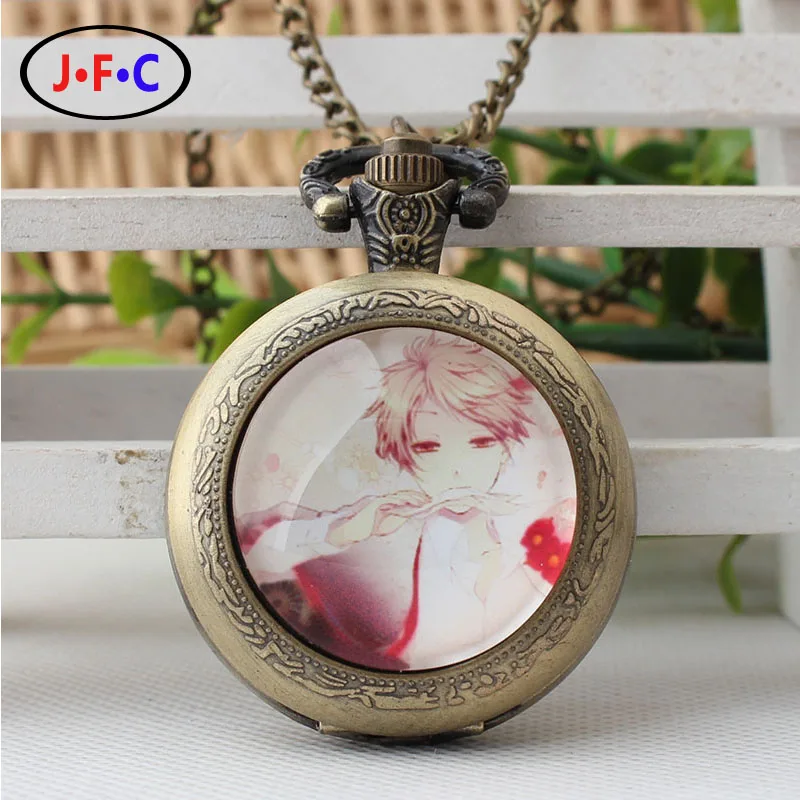 Classic animation &quotsummer eye friends account&quot quartz watch high school clamshell digital pocket | Наручные часы