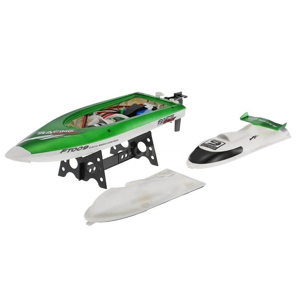 Скоростная гоночная лодка с радиоуправлением 2,4G 4CH 30 км/ч RC лодка с водяным охлаждением и самовосстанавливающейся функцией водяные игрушки