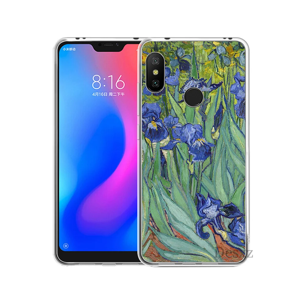 VanGogh чехол для телефона с рисунком &quotКартина маслом&quot Xiaomi Mi 6 8 Lite SE A1 A2 5X 6X Mix 2S F1