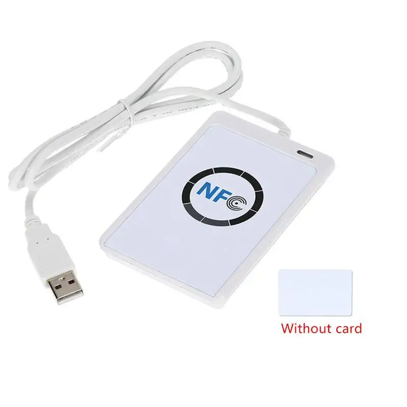 Считыватель смарт карт USB S50 13 56 МГц ISO/IEC18092 + 5 шт. M1 NFC ACR122U RFID|Считыватели