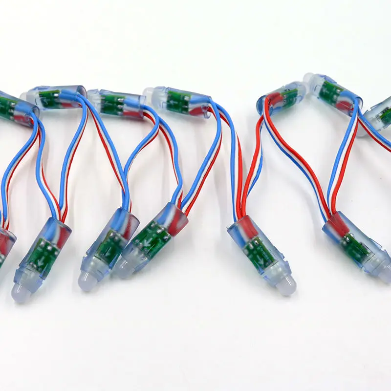 Адресный rgb светодиодный модуль UCS1903 12 мм 50 светодиосветодиодный 5 В