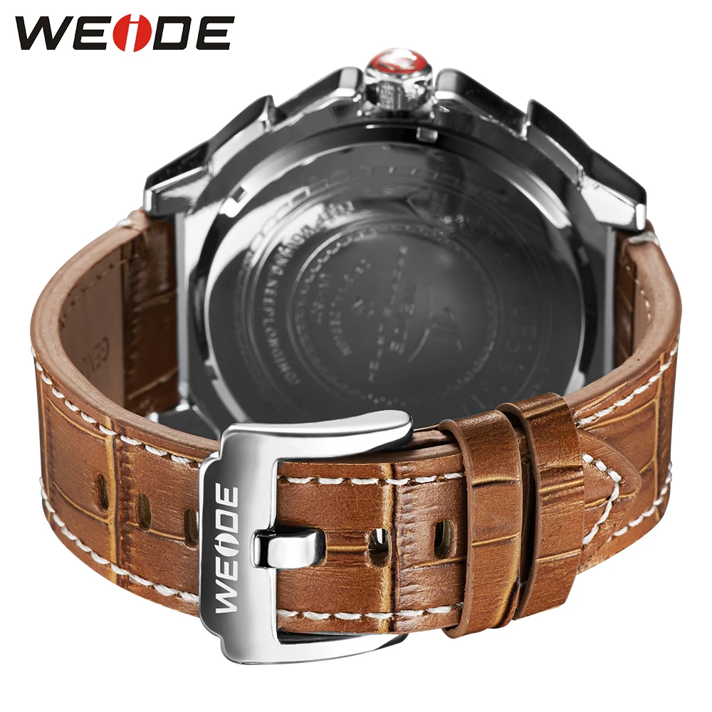WEIDE новый бренд Relogio Masculino водонепроницаемые часы с компасом мужские аналоговый