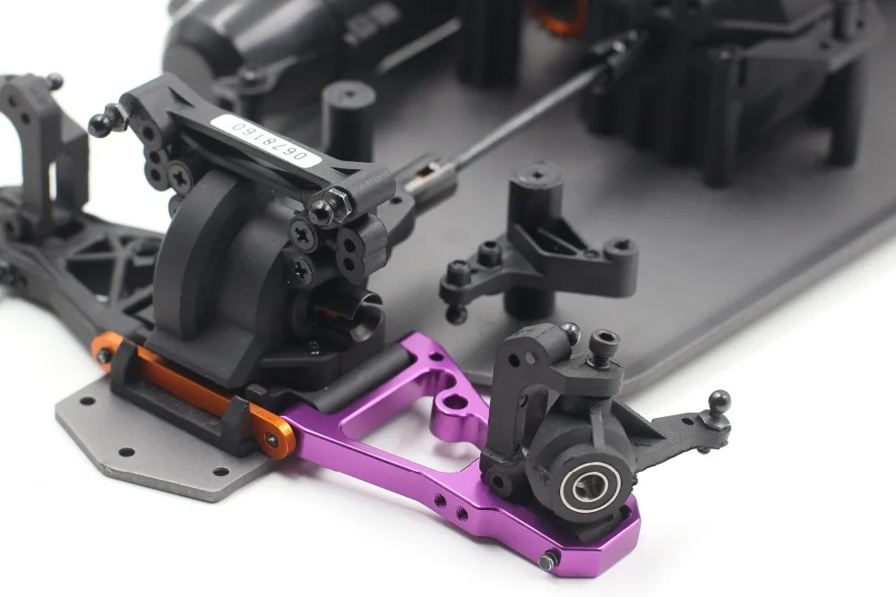 CNC Алюминиевый Сплав RC 1/10 HPI RS4 3 EVO Передняя Нижняя подвеска серебристый