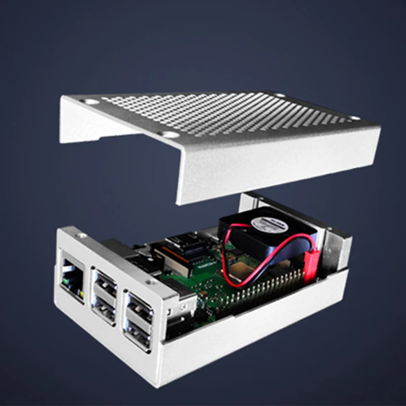 Raspberry Pi 3 Model B + корпус из алюминиевого сплава для RPI E4 006|Запасные части| |