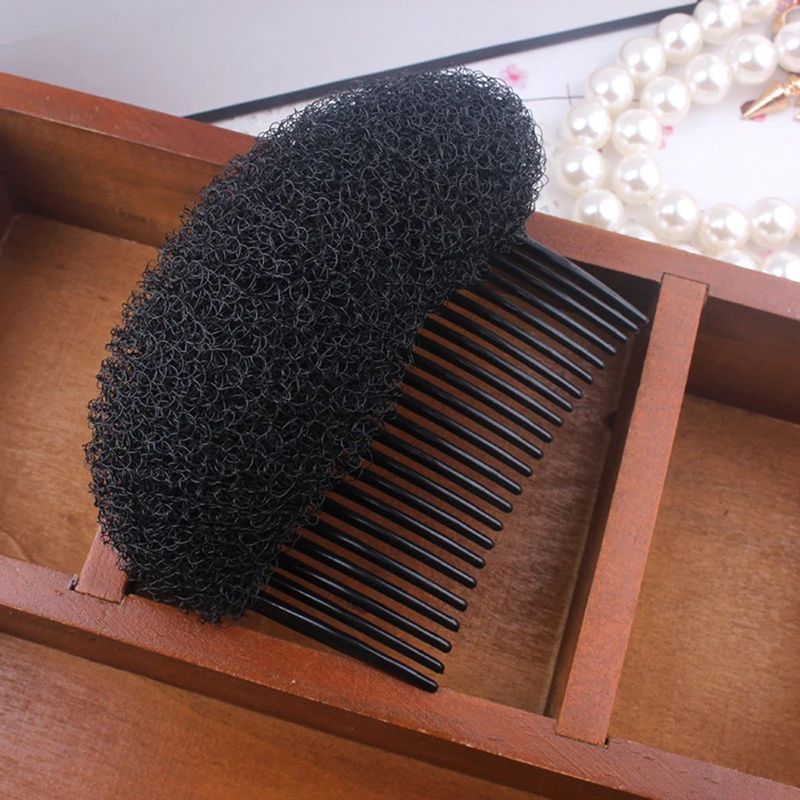 Расческа для волос женская модная шпилька белого/черного/кофейного цвета