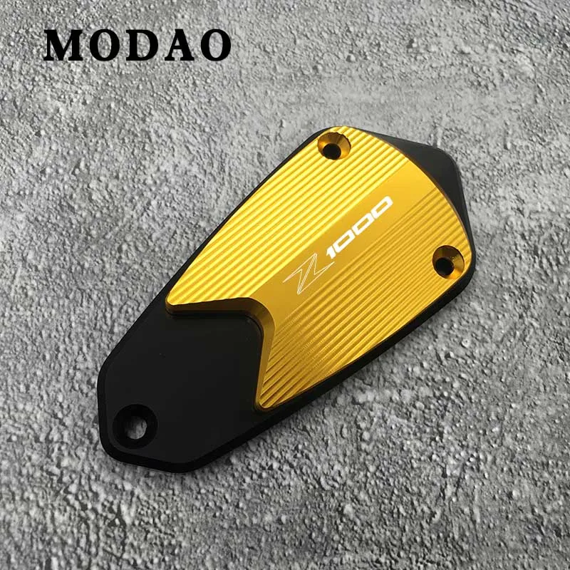 Gold Для Kawasaki Z1000 z1000 2010 2011 2012 2013 CNC мотоциклетные передние бак для тормозной жидкости кепки аксессуары - Цвет: Gold