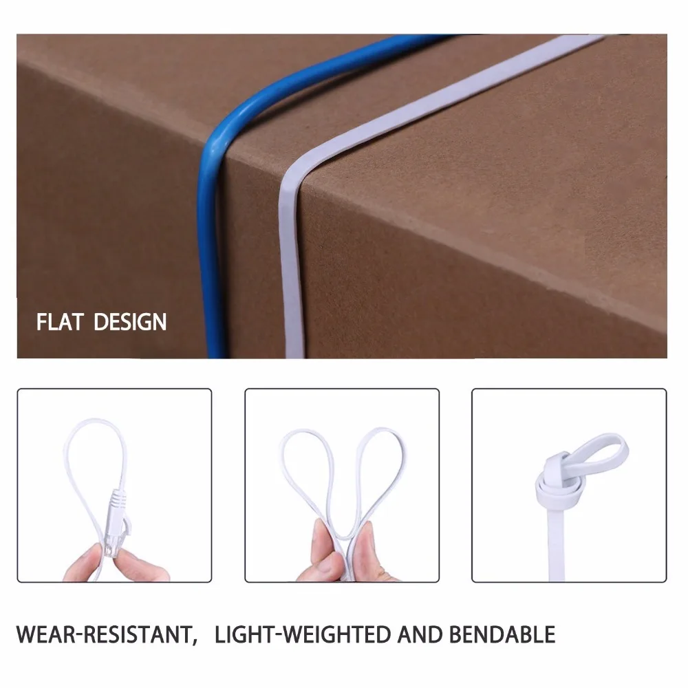 Сетевой Ethernet патч корд LNYUELEC CAT 6 RJ45 для компьютера маршрутизатора ноутбука|cable for