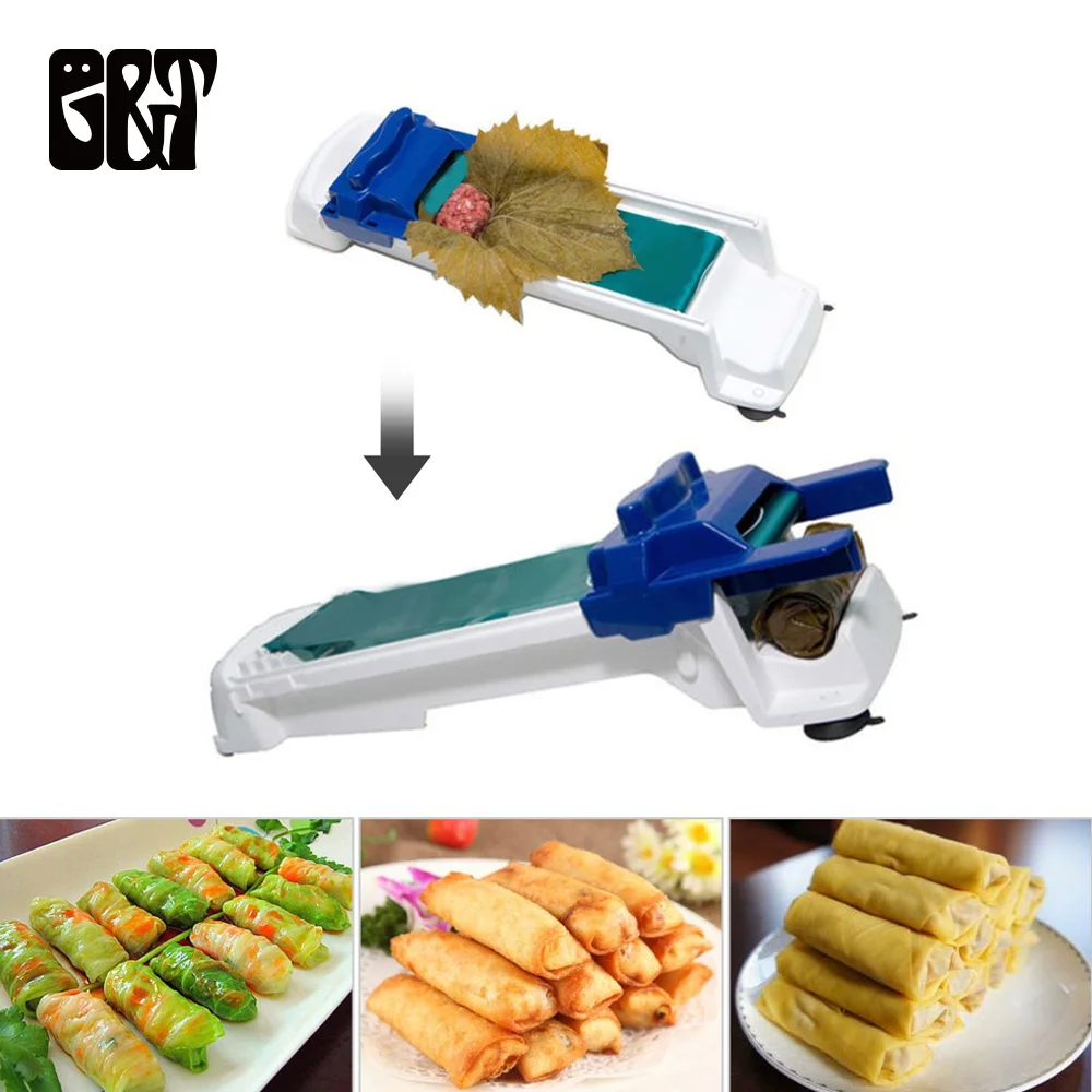Vegetables Meat Rolling Tools Dolmer Cabbage Leaf Magic Roller Stuffed Garpe Machine Sushi Mold Moedor De Carne Hotsale|Инструменты для