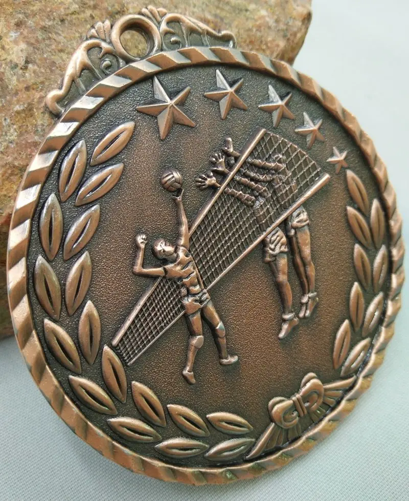 Медали для волейбола школьные мероприятия индивидуальные металлические игры