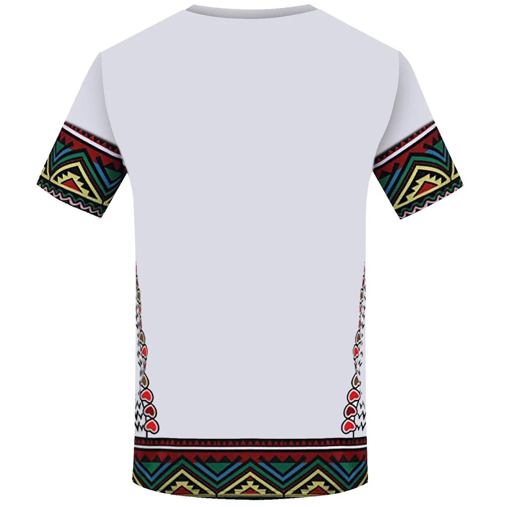 Летние топы футболки с коротким рукавом Мужская модная футболка принтом в