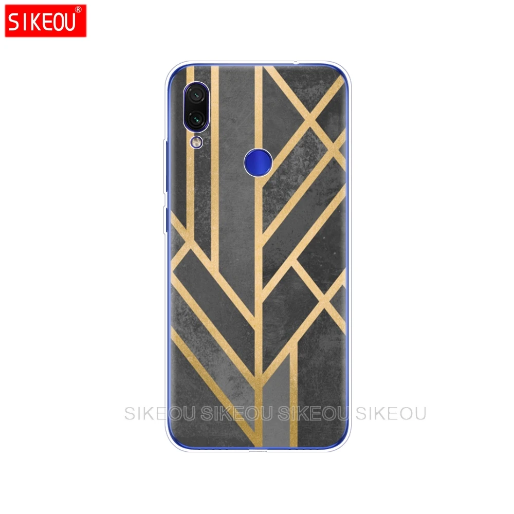 Для Xiaomi Redmi Note 7 чехол силиконовый мягкий ТПУ с рисунком для Xiaomi Redmi Note 7 Чехол 6,3 дюймов Fundas Coque Redmi Note7 чехол s - Цвет: 33638