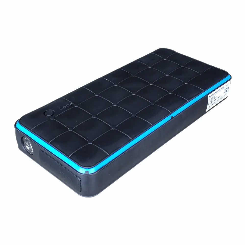 Blue Автомобиль скачок стартер 1000A пакет Мощность банк 12V Портативный стартер Зарядное устройство для автомобиля Батарея пусковое устройство - Цвет: Blue