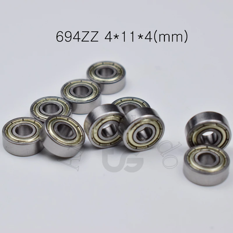 694ZZ 4*11*4 (мм) 10 шт. металлический подшипник Герметичный Бесплатная доставка ABEC 5