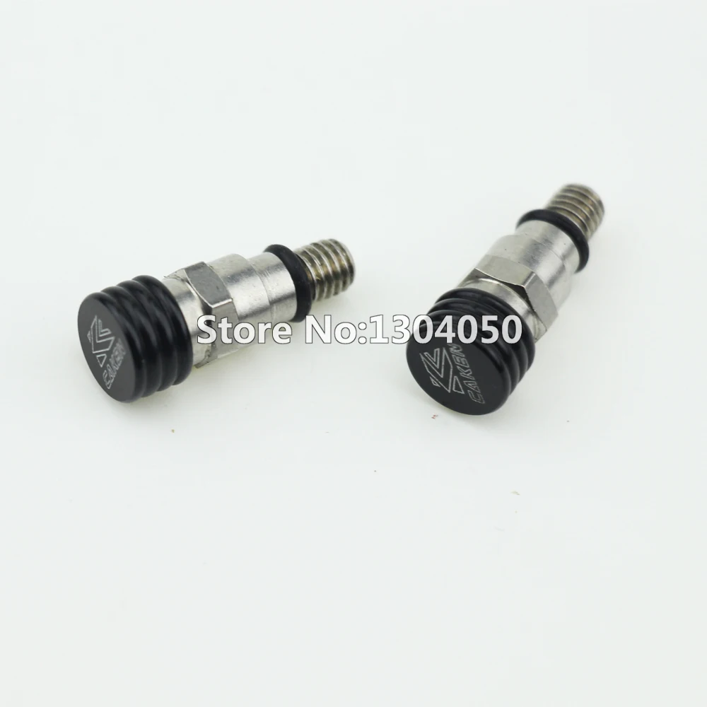 New Fork Bleeder Pressure Relief Valve M5 x 0.8 Red Button For KXF YZF CRF MX Dirt Bike Motorcycle Motorcross Dirtbike | Автомобили и