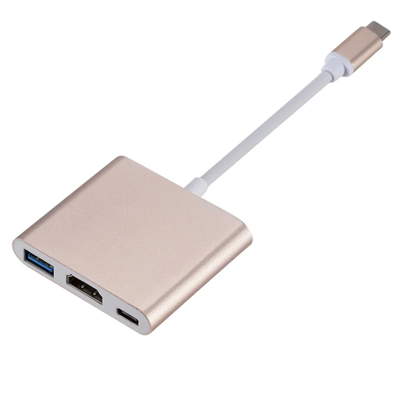 Производитель USB31 Тип C HDMI + USB30 три в одном PD источник питания Поддержка 4K кабель