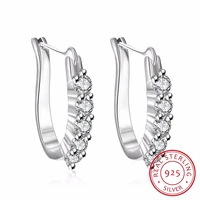 lekani real 925 sterling silver women hoop earrings small circle 12 mm silver color trendy female wedding jewelry se118