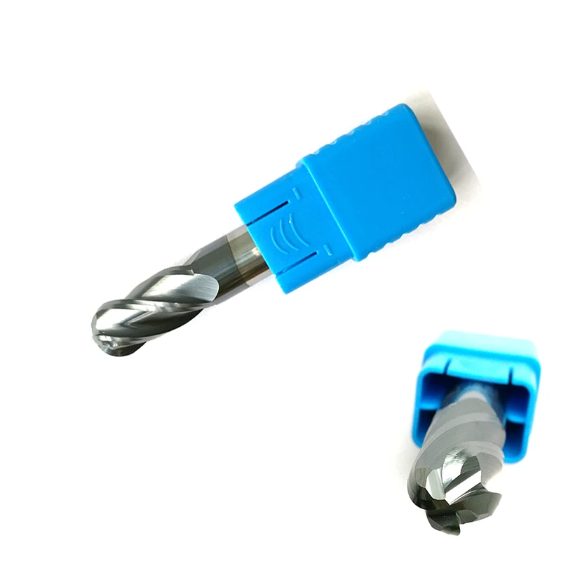 

Radius=5MM*20*D10*75 4 Flutes hrc60 Ball nose End Mill solid carbide CNC router bits tools Milling cutter
