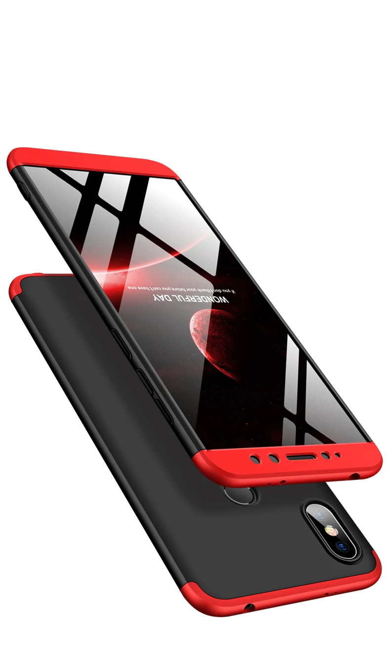Xiao mi Red mi S2 чехол 360 градусов полный корпус чехол для Xiao mi Red mi S 2 противоударный чехол с закаленным стеклом для red mi s2