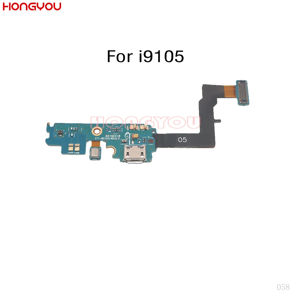 10 шт./лот для Samsung Galaxy S2 Plus I9105 GT USB коннектор док станции зарядки разъем порта
