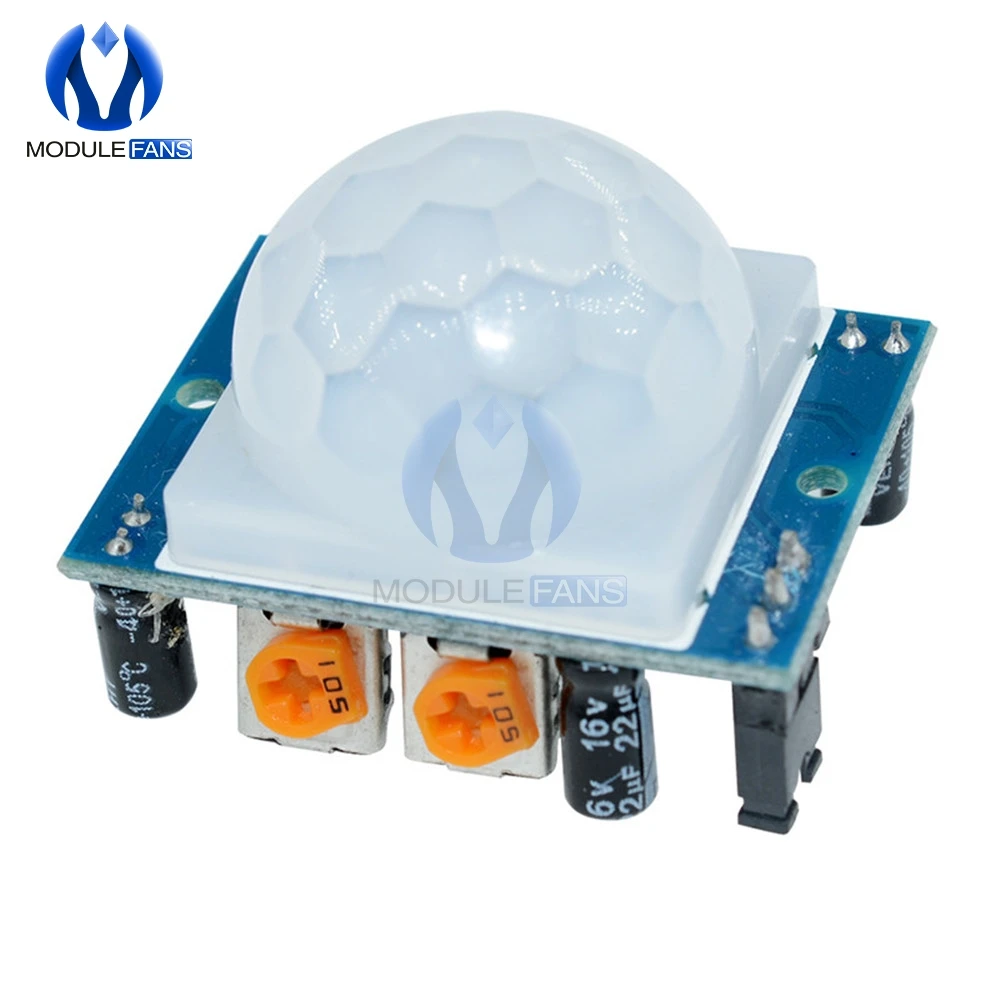 HC-SR501 SR501 модуль датчика тела для Arduino Отрегулируйте пироэлектрический инфракрасный PIR датчик движения Детектор Модуль человека