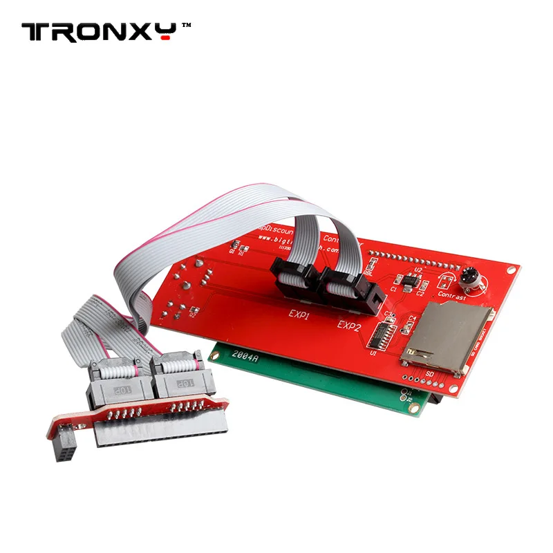 TRONXY 3D принтер поворотная ручка 2004 ЖК-дисплей экран 5 клавиш 2004 lcd